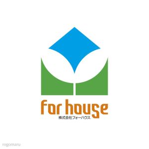ロゴ研究所 (rogomaru)さんの「株式会社フォーハウス」のロゴ作成への提案