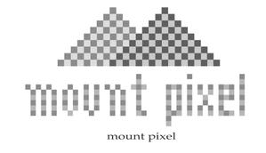 プラスワン・クリエイト／筆描家Kou (monokaki-ya-kou)さんの「mount pixel」のロゴ　への提案