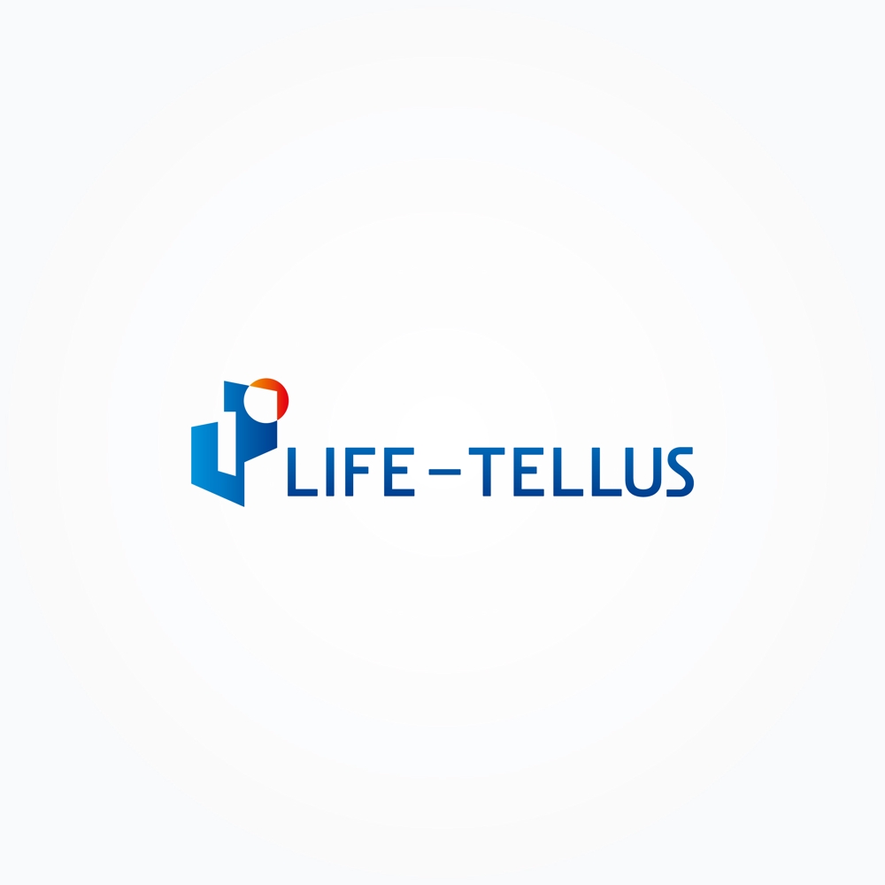 「LIFE-TELLUS」のロゴ作成