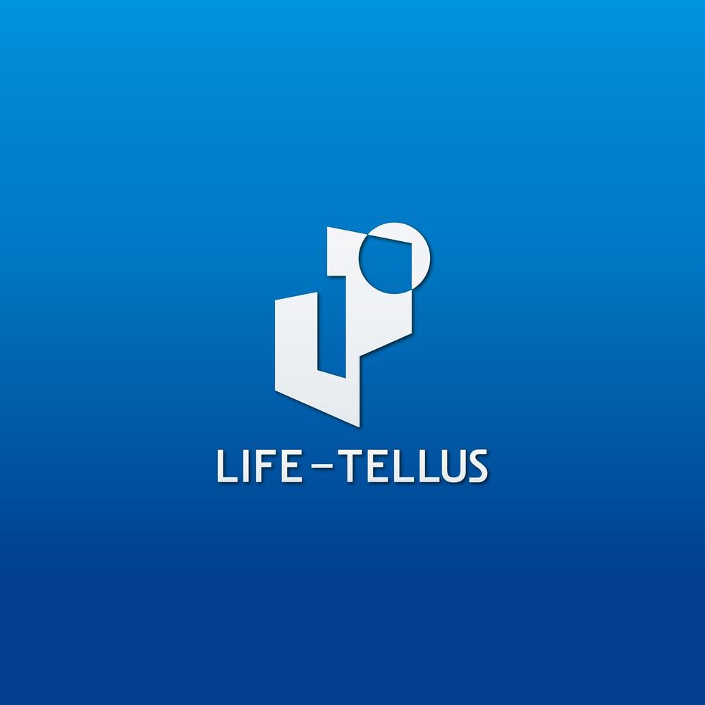 「LIFE-TELLUS」のロゴ作成