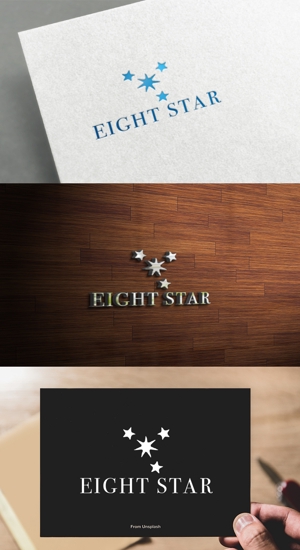 athenaabyz ()さんのホストクラブ「EIGHT STAR」のロゴへの提案