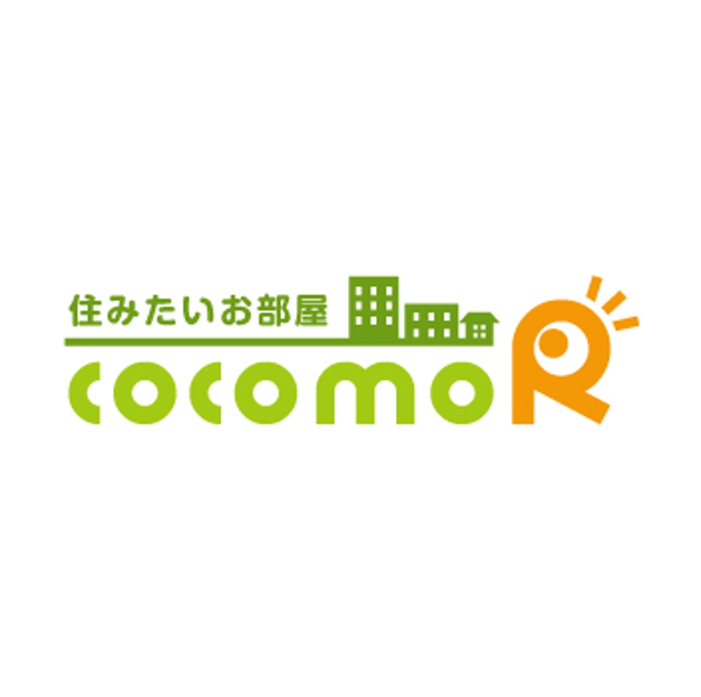 「cocomoR」のロゴ作成