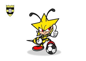 marukei (marukei)さんのサッカーチーム 蜂のキャラクターデザインへの提案