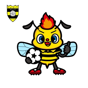 fumtoy (fumtoy)さんのサッカーチーム 蜂のキャラクターデザインへの提案
