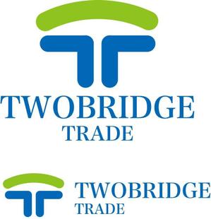 soramomoさんの『トゥー・ブリッジ株式会社』　輸出入貿易会社のロゴ作成です。英字はTWO・BRIDGE　CO.,LTD.です。への提案