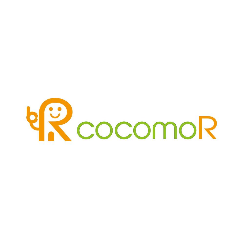 「cocomoR」のロゴ作成