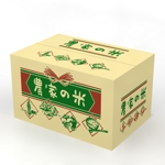 senjunamaco (snjnmc)さんのお米の通販用段ボールのパッケージデザインへの提案