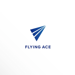Ü design (ue_taro)さんの財務・金融コンサルティング、FP事務所「株式会社FLYING ACE」のロゴへの提案