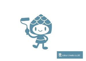 marukei (marukei)さんの塗装工事会社のキャラクターデザインへの提案