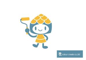 marukei (marukei)さんの塗装工事会社のキャラクターデザインへの提案