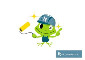 marukei (marukei)さんの塗装工事会社のキャラクターデザインへの提案