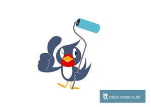 marukei (marukei)さんの塗装工事会社のキャラクターデザインへの提案
