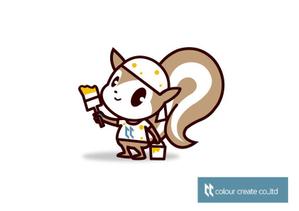 marukei (marukei)さんの塗装工事会社のキャラクターデザインへの提案