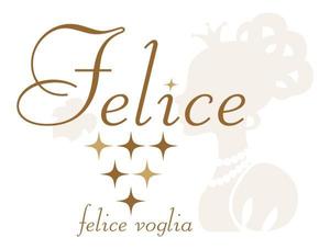 さんの（世界観つき）サロンリニューアル「felice」のロゴ作成への提案