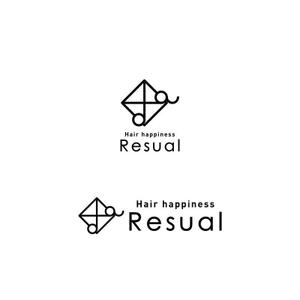 Yolozu (Yolozu)さんの美容室『Resual』のロゴデザインへの提案