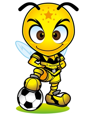 poco (poco_design)さんのサッカーチーム 蜂のキャラクターデザインへの提案