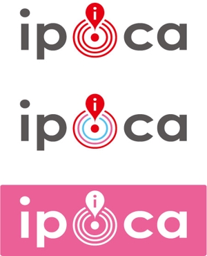 maru. ()さんの「ipoca」のロゴ作成（既存のロゴの加工）への提案