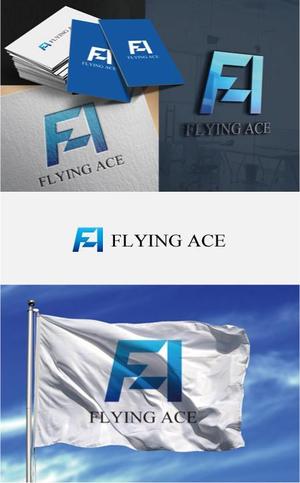 drkigawa (drkigawa)さんの財務・金融コンサルティング、FP事務所「株式会社FLYING ACE」のロゴへの提案