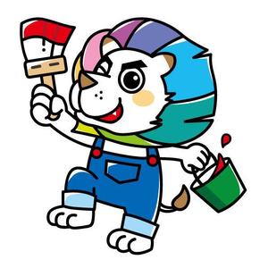 晴 (haru-mt)さんの塗装工事会社のキャラクターデザインへの提案