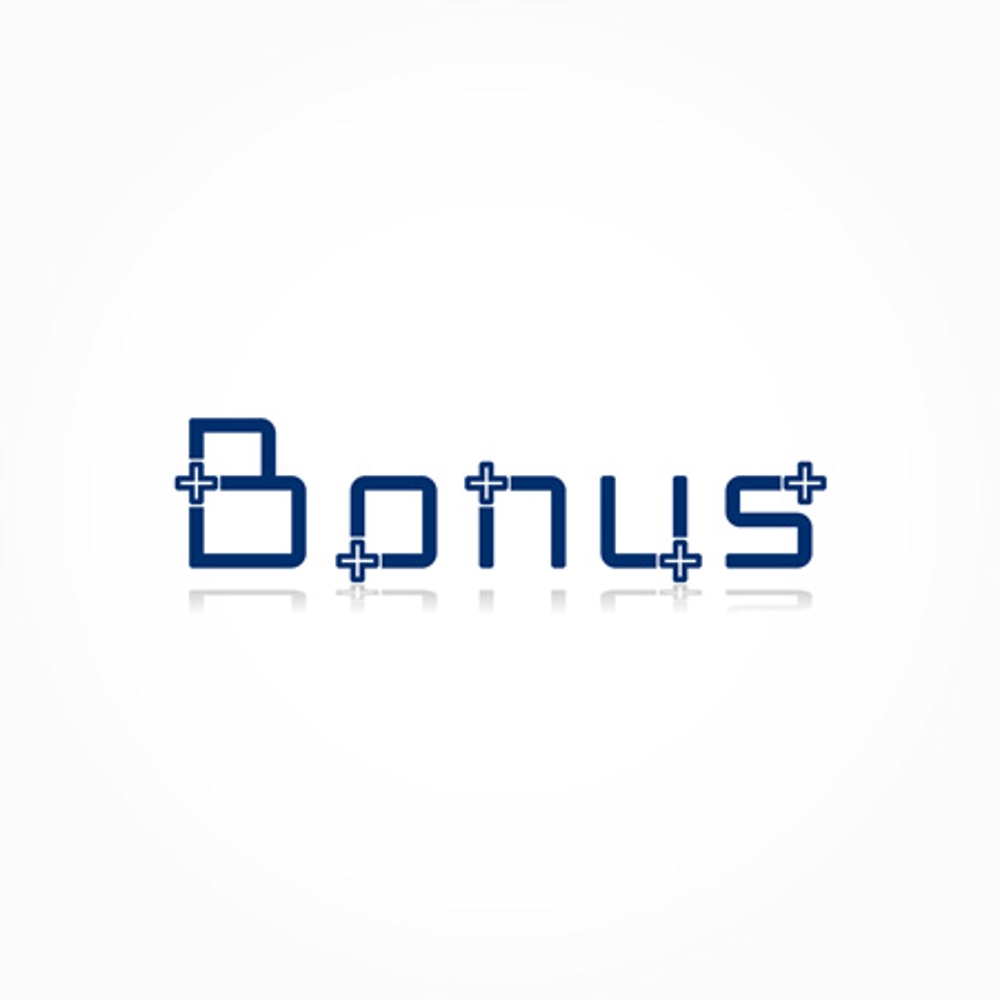 「Bonus」のロゴ作成