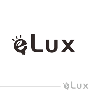 forever (Doing1248)さんの「eLux」照明器具会社のロゴ作成への提案