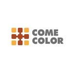 masmox (masmox)さんの米の籾殻を材料に使ったブランド「come color」のロゴへの提案