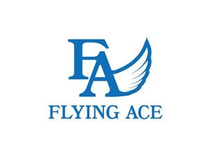 日和屋 hiyoriya (shibazakura)さんの財務・金融コンサルティング、FP事務所「株式会社FLYING ACE」のロゴへの提案