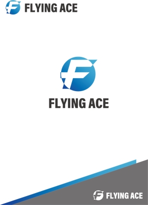 動画サムネ職人 (web-pro100)さんの財務・金融コンサルティング、FP事務所「株式会社FLYING ACE」のロゴへの提案