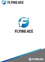 動画サムネ職人 (web-pro100)さんの財務・金融コンサルティング、FP事務所「株式会社FLYING ACE」のロゴへの提案