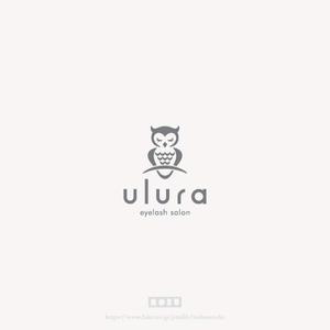  nobuworks (nobuworks)さんのまつ毛エクステサロン【ulura（ウルラ）】のロゴ制作への提案