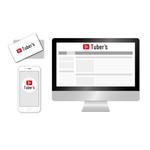 KNIGHT_DESIGN (KEI_703)さんのYouTuber育成サイト「Tuber's」のロゴへの提案