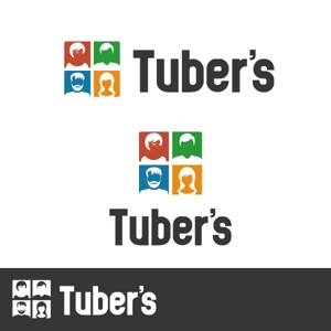 sin_cwork (sin_cwork)さんのYouTuber育成サイト「Tuber's」のロゴへの提案