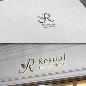 late_design ()さんの美容室『Resual』のロゴデザインへの提案
