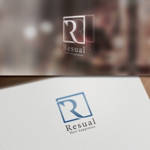 late_design ()さんの美容室『Resual』のロゴデザインへの提案