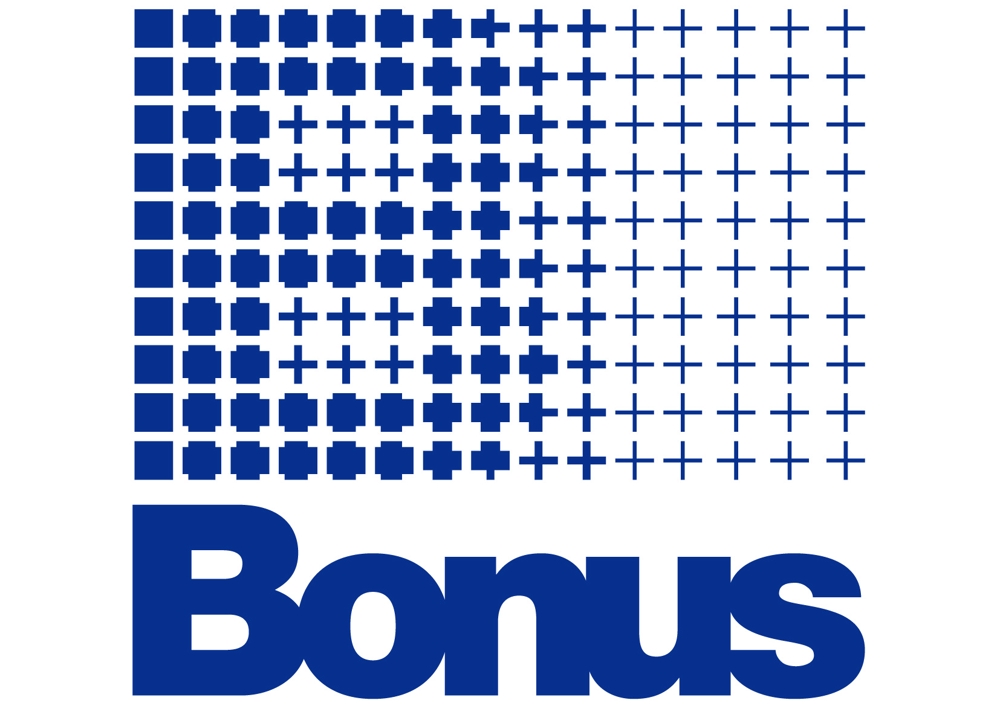 「Bonus」のロゴ作成