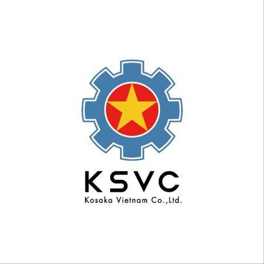 「KSVC」のロゴ作成