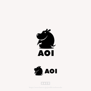  nobuworks (nobuworks)さんの関西トップ塾ベンチャー「aoi」のロゴへの提案
