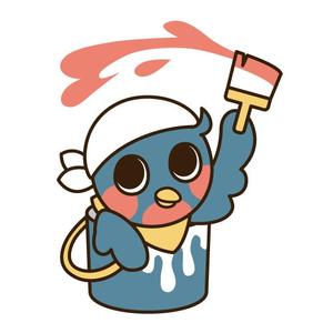 アップル (raincandys)さんの塗装工事会社のキャラクターデザインへの提案