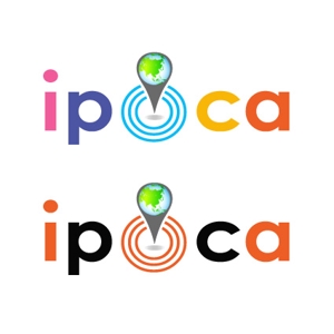 angie design (angie)さんの「ipoca」のロゴ作成（既存のロゴの加工）への提案