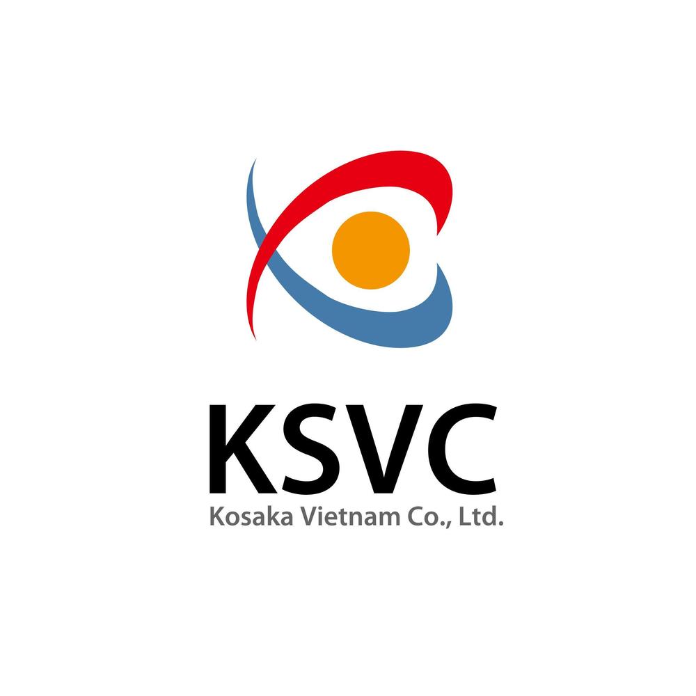 「KSVC」のロゴ作成