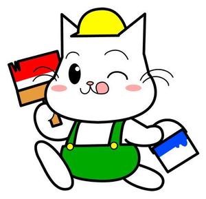 山本 岳央 (yamoto_takeo)さんの塗装工事会社のキャラクターデザインへの提案