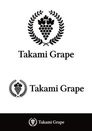 ttsoul (ttsoul)さんの高級ぶどうの海外販売用ブランド「Takami Grape」のロゴ制作依頼への提案