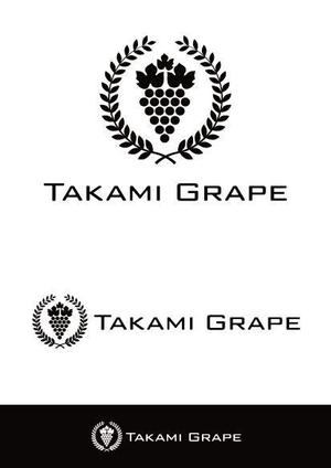 ttsoul (ttsoul)さんの高級ぶどうの海外販売用ブランド「Takami Grape」のロゴ制作依頼への提案