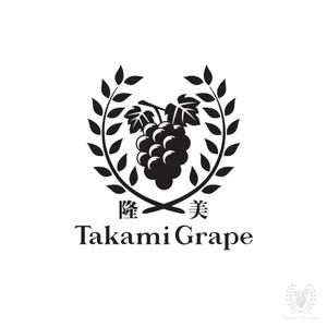 oo_design (oo_design)さんの高級ぶどうの海外販売用ブランド「Takami Grape」のロゴ制作依頼への提案