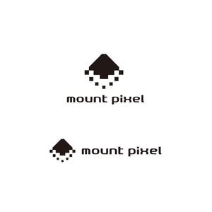 plus X (april48)さんの「mount pixel」のロゴ　への提案