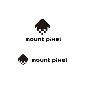 plus X (april48)さんの「mount pixel」のロゴ　への提案