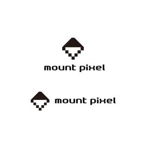 plus X (april48)さんの「mount pixel」のロゴ　への提案