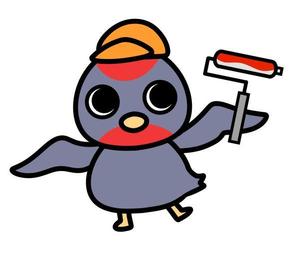 よこてさとめ ()さんの塗装工事会社のキャラクターデザインへの提案