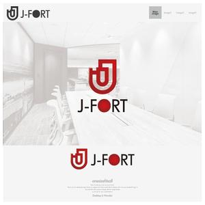 onesize fit’s all (onesizefitsall)さんの医療関連企業「J-FORT」という会社のロゴへの提案