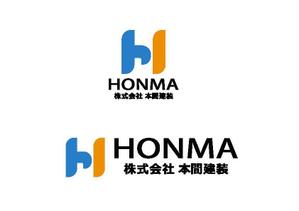 HRD (rute66)さんの株式会社  本間建装    のロゴへの提案